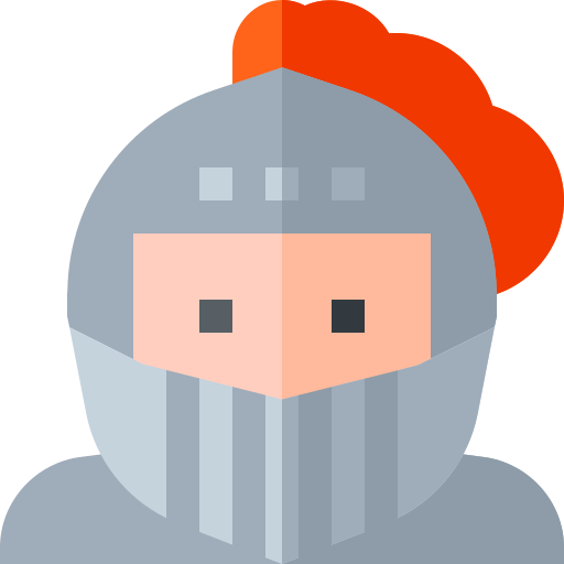 Knight Basic Straight Flat icon