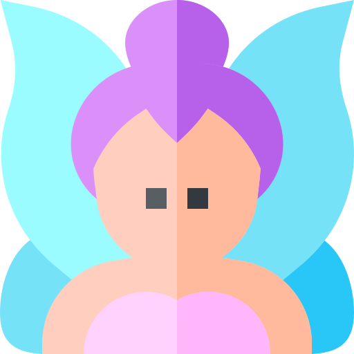 Fairy Basic Straight Flat icon