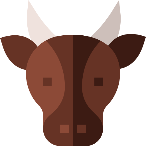 krowa Basic Straight Flat ikona