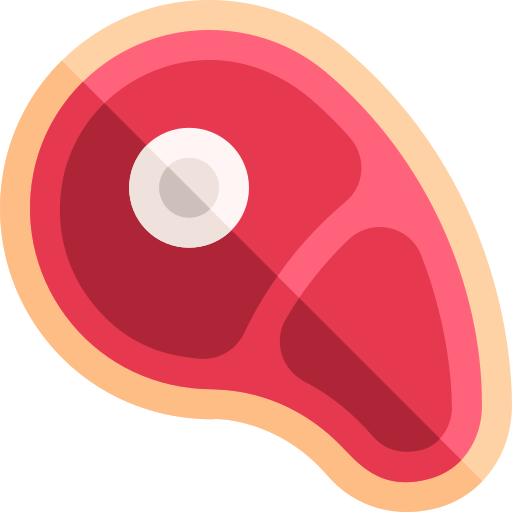 steak Basic Straight Flat icon