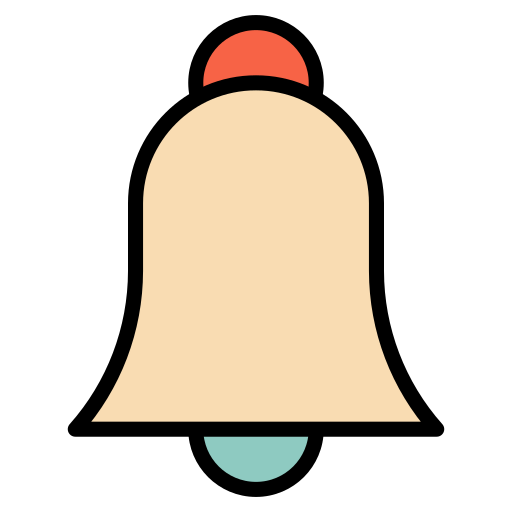 dzwonek Generic color lineal-color ikona