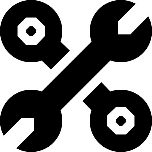 outils et ustensiles Basic Straight Filled Icône