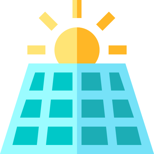 panel słoneczny Basic Straight Flat ikona