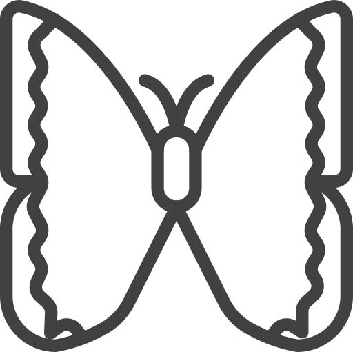 borboleta Generic outline Ícone