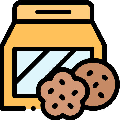쿠키 Detailed Rounded Lineal color icon
