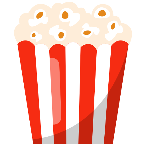 popcorn Generic color fill icona