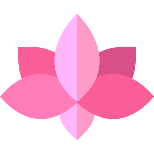 ハスの花 Basic Straight Flat icon