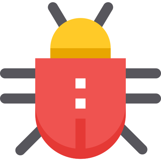 Bug Pixelmeetup Flat icon