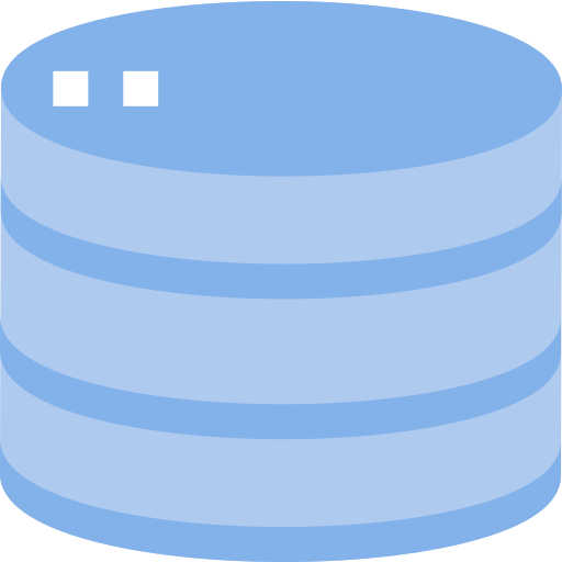Database Pixelmeetup Flat icon