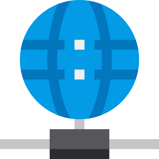 Internet Pixelmeetup Flat icono