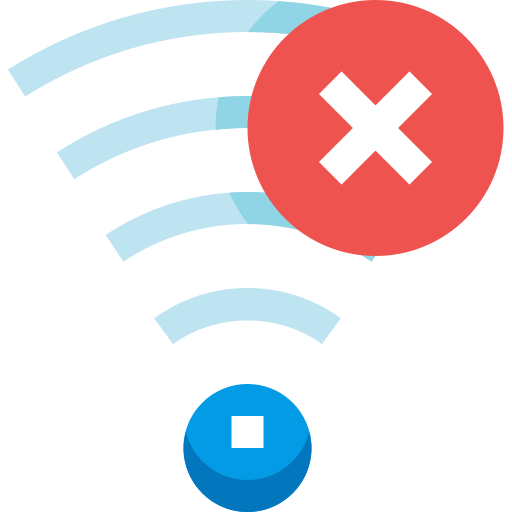 wi-fi Pixelmeetup Flat icon