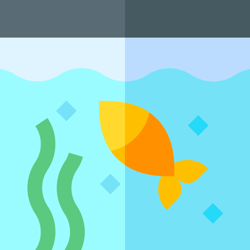 Aquarium Basic Straight Flat icon