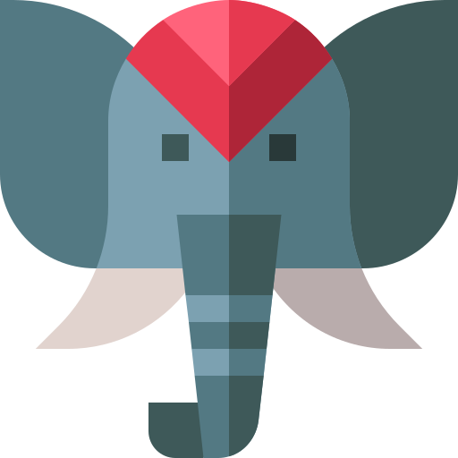 Elephant Basic Straight Flat icon