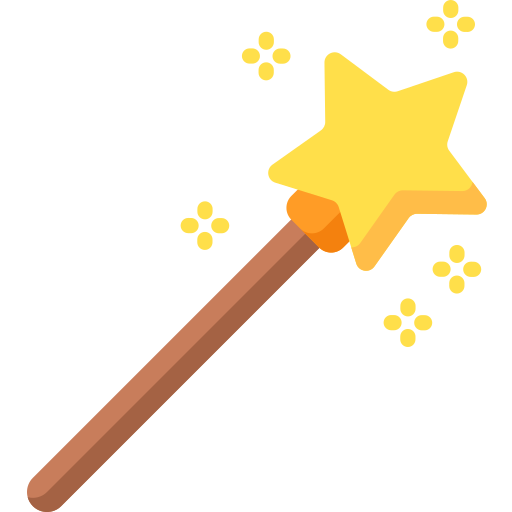 마법의 지팡이 Special Flat icon
