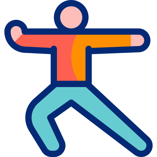 Tai chi Basic Accent Lineal Color icon