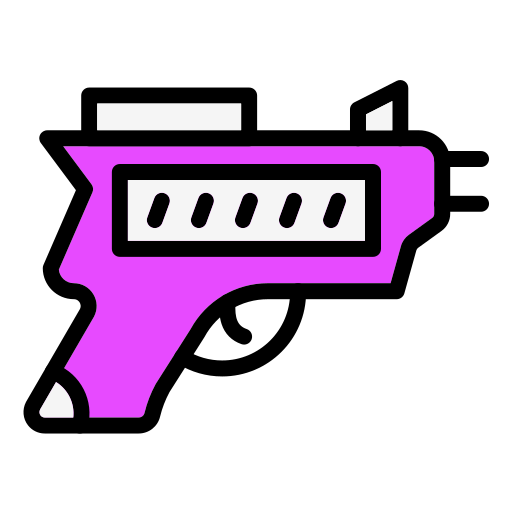 Stun gun Generic color lineal-color icon