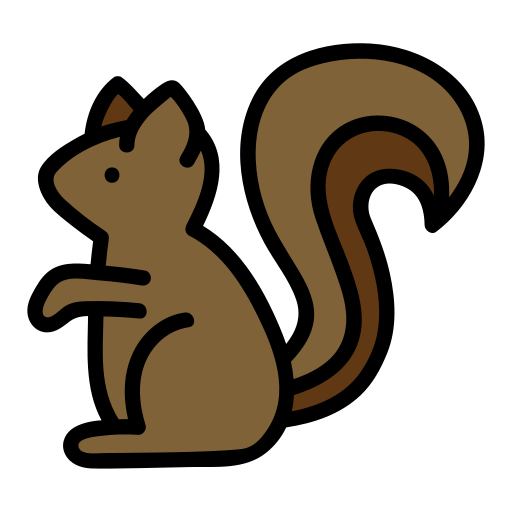 eichhörnchen Generic color lineal-color icon