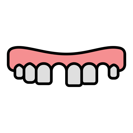 prothèse dentaire Generic color lineal-color Icône
