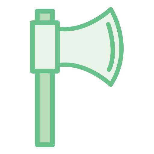 Axe Generic color lineal-color icon