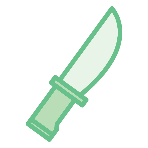 coltello da mannaia Generic color lineal-color icona