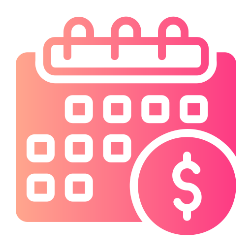 Payment day Generic gradient fill icon