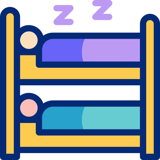 dormir Basic Accent Lineal Color Ícone