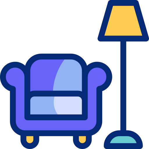 sofa Basic Accent Lineal Color ikona
