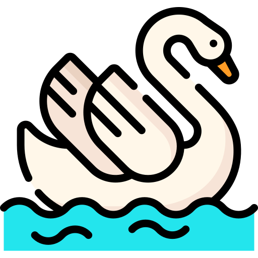 Лебедь Special Lineal color иконка