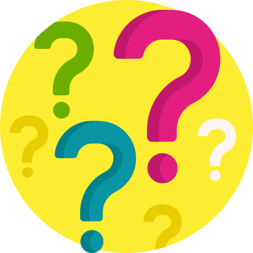 Question Detailed Flat Circular Flat icon