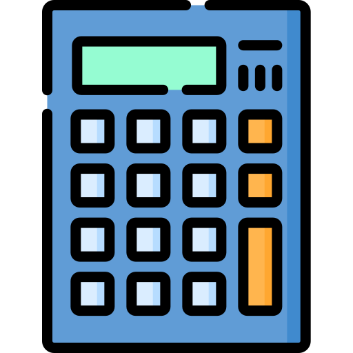 Calculator Special Lineal color icon