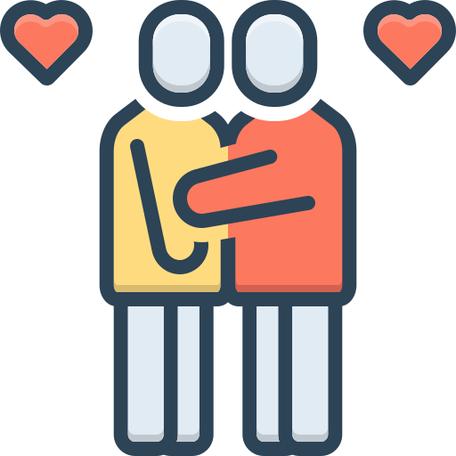 Relationship Generic color lineal-color icon