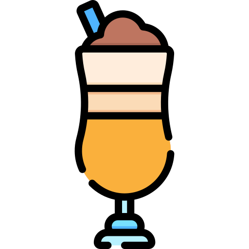 café latté Special Lineal color icono