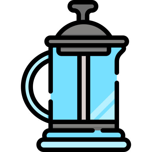 French press Special Lineal color icon