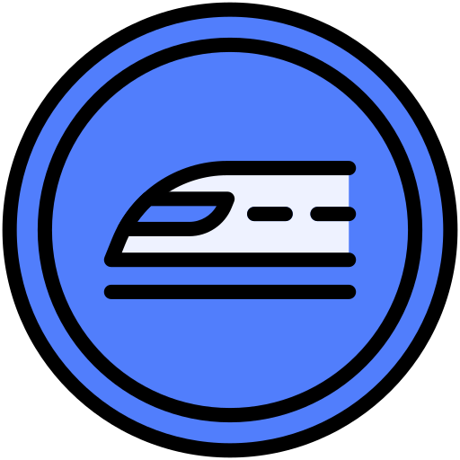 駅 Generic color lineal-color icon