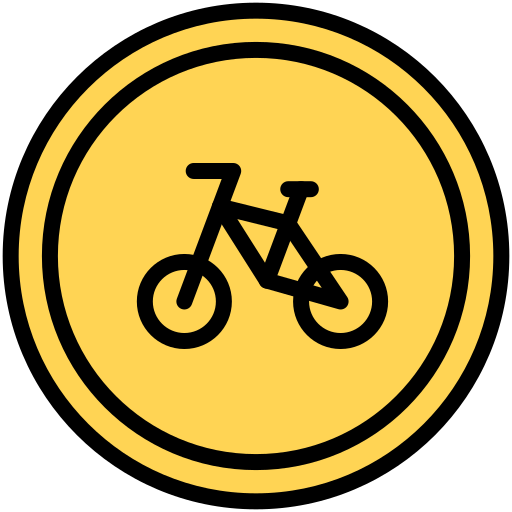 parking de bicicletas Generic color lineal-color icono