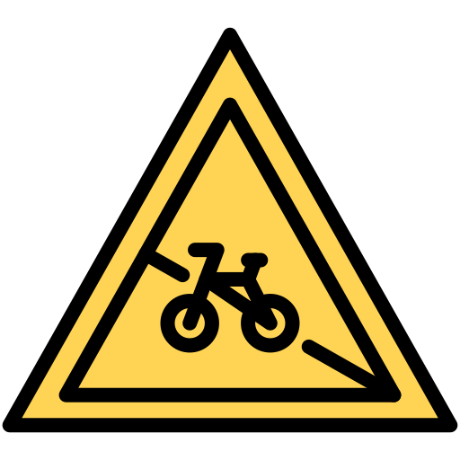 No bicycle Generic color lineal-color icon