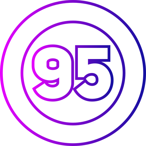 95 Generic gradient outline icon