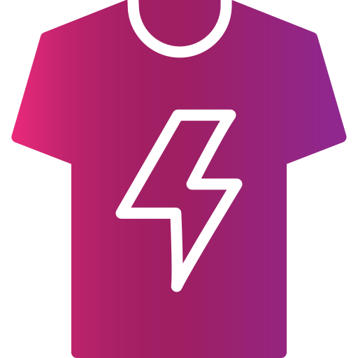 t-shirt Generic gradient fill icon