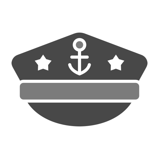 berretto da capitano Generic color fill icona