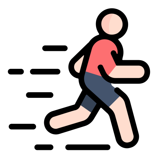 ジョギング Generic color lineal-color icon