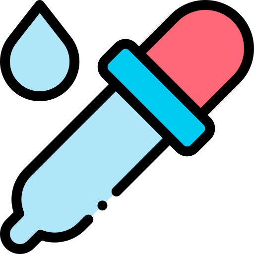 Eyedropper Detailed Rounded Lineal color icon