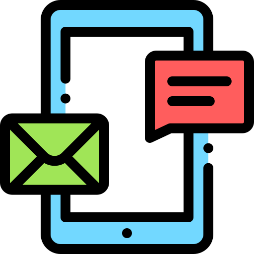 Message Detailed Rounded Lineal color icon