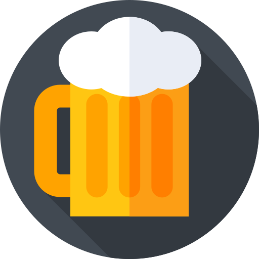 ビール Flat Circular Flat icon