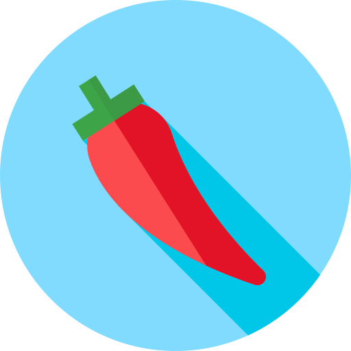 chili Flat Circular Flat icona