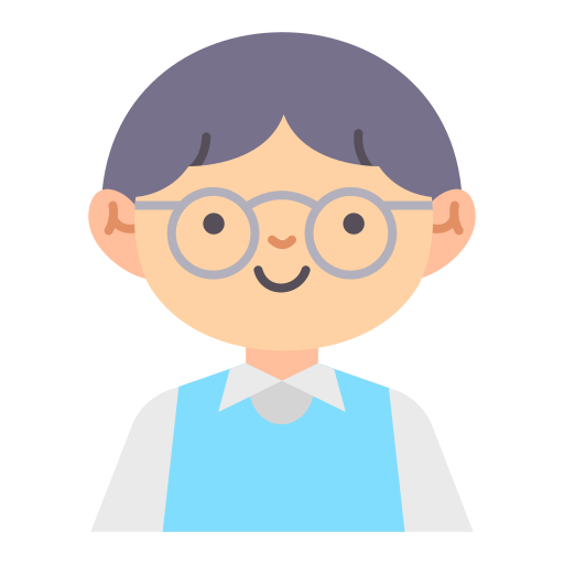 Student boy Generic color fill icon