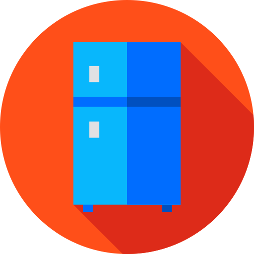 kühlschrank Flat Circular Flat icon
