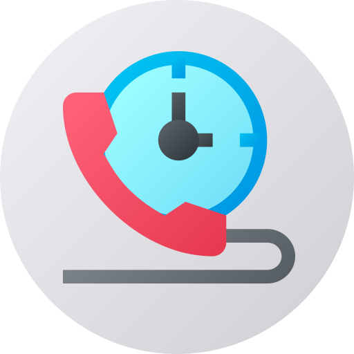 Customer service Flat Circular Gradient icon
