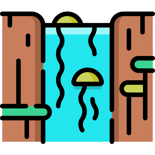 Cascada Special Lineal color icono