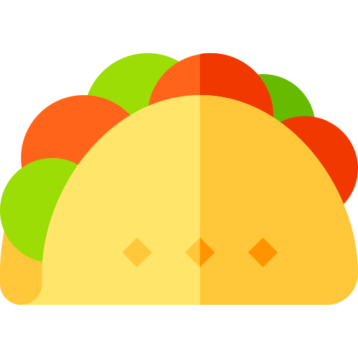 taco Basic Straight Flat icono