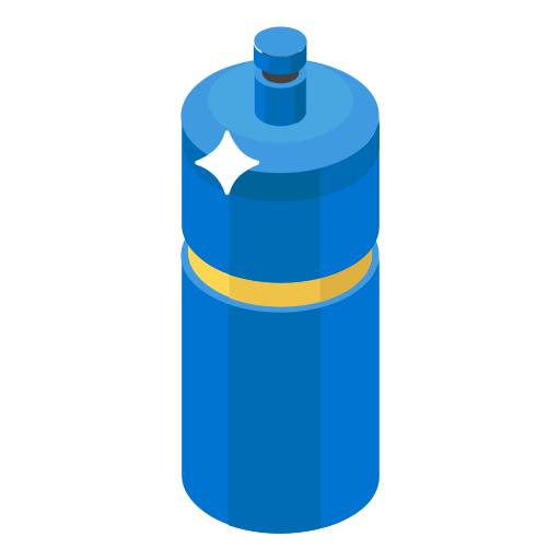 bottiglia d'acqua Generic Isometric icona